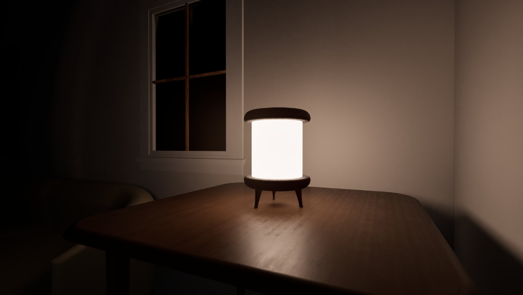 Luminous Capsule Table Lamp